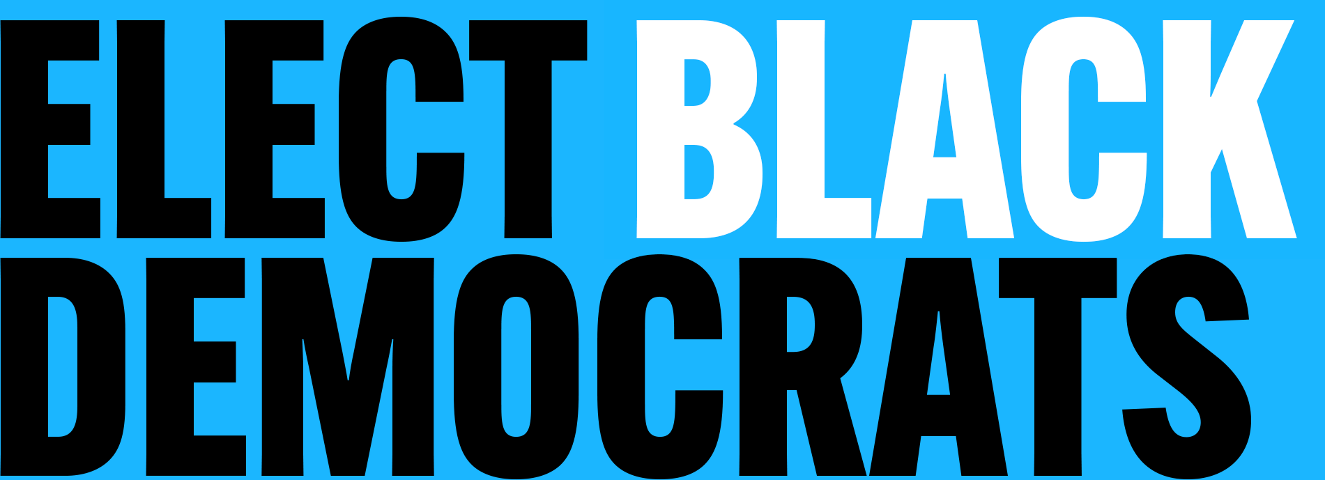 Elect Black Democrats