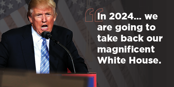 In 2024...we are going to take back our magnificent White House.