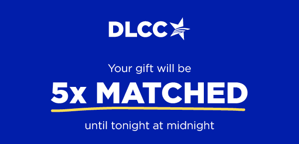 Your gift will be 5x MATCHED until October 31st at midnight