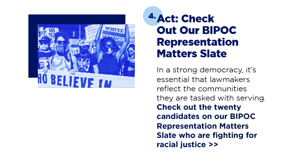 Act: Check out our BIPOC Representation Matters Slate