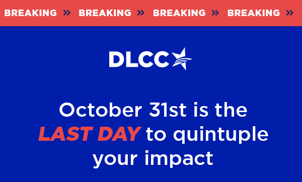 October 31st is the LAST day to quintuple your impact
