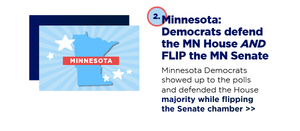 Minnesota: Democrats defend the MN House and FLIP the MN Senate
