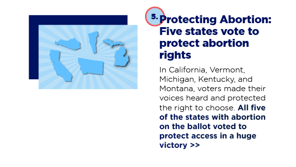 Protecting Abortion: Five states vote to protect abortion rights