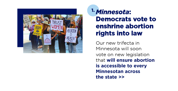 Minnesota: Democrats vote to enshrine abortion rights into law