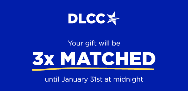 Your gift will be 3x MATCHED until midnight tonight!