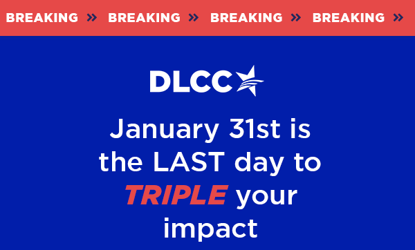 January 31st is the LAST DAY to triple your impact