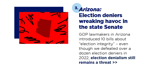Arizona: Election deniers wreaking havoc in the state Senate