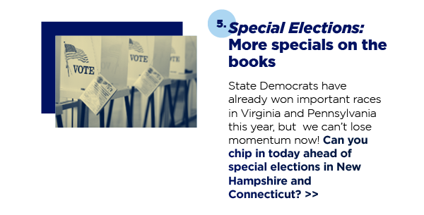 Special Elections: More specials on the books