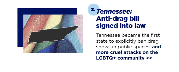 Tennessee: Anti-drag bill signed into law