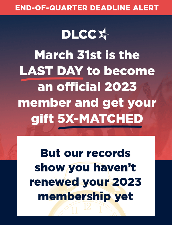 Tuesday is the last day to become an official 2023 member and get your gift 5X-Matched