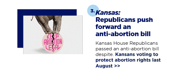 Kansas: Republicans push forward an anti-abortion bill