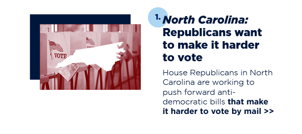 North Carolina: Republicans want to make it harder to vote