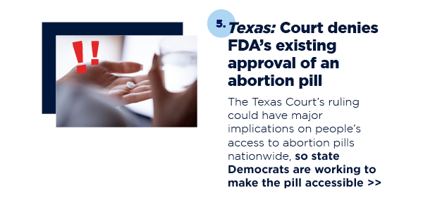 Texas: Court denies FDA’s existing approval of an abortion pill