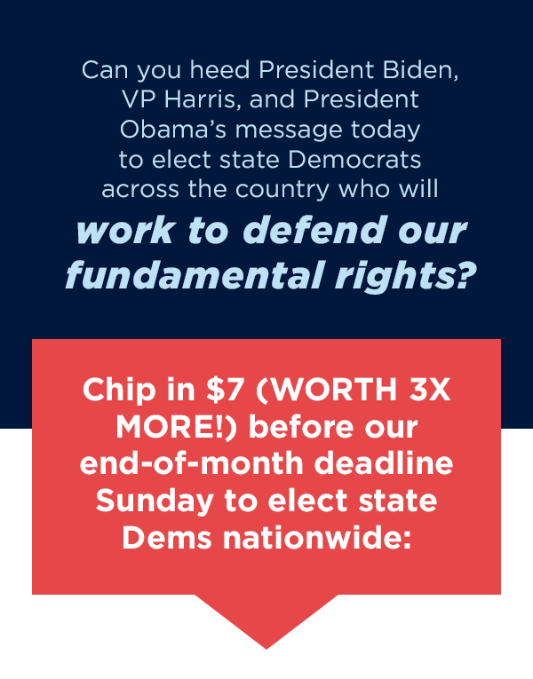 Obama quote: “The best thing we can do… is to build Democratic power in statehouses across the country.”