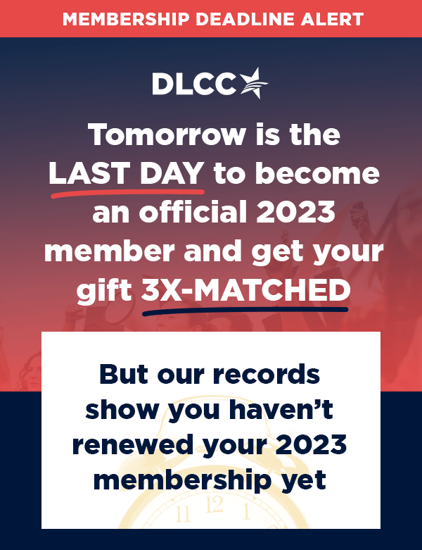 Today is the last day to become an official 2023 member and get your gift 3X-Matched