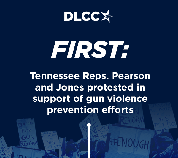 FIRST: Tennessee Reps. Pearson and Jones protested in support of gun violence prevention efforts