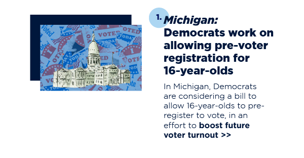 Michigan: Democrats work on allowing pre-voter registration for 16-year-olds