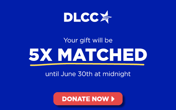 Your gift will be 5x MATCHED until midnight June 30th