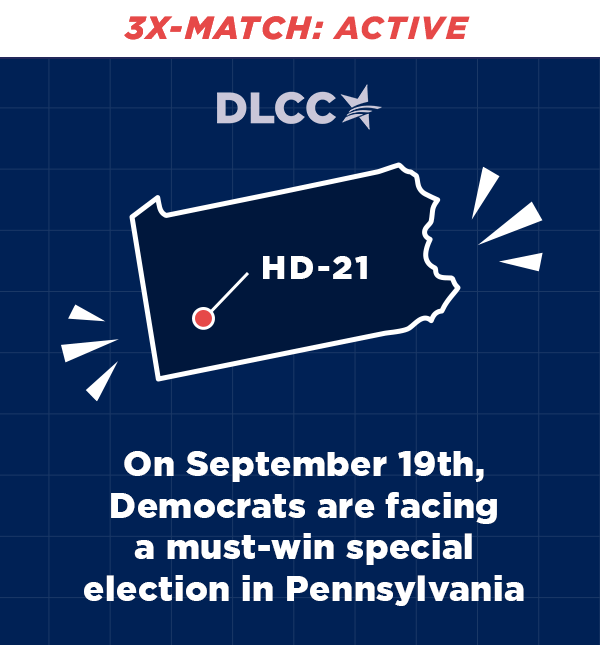 On sept. 19, Democrats are facing a must-win special election in Pennsylvania