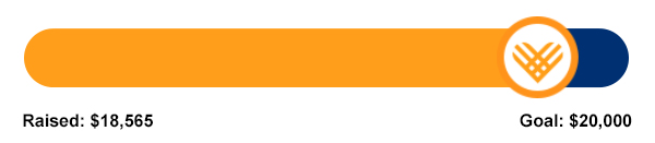 RAISED: $18,565   GOAL: $20,000