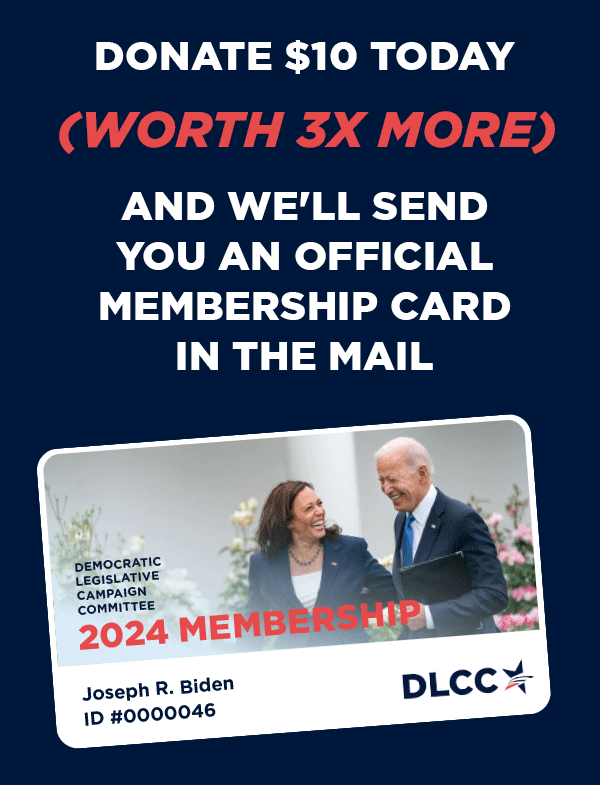 Donate $10 today (worth 3X more) and we'll send you an official membership card in the mail