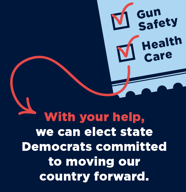 ✅ Abortion access                          ✅ Voting rights                          ✅ LGBTQ+ rights                          ✅ Gun safety                          ✅ Health care