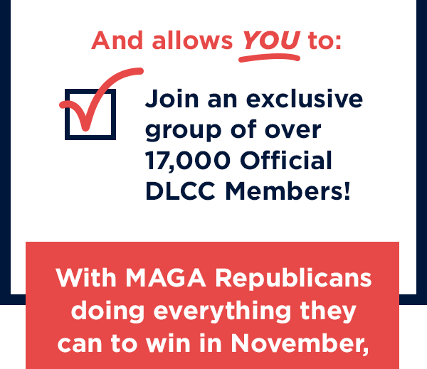 And allows YOU to: 🪪 Join an exclusive group of over 17,000 Official DLCC Members!