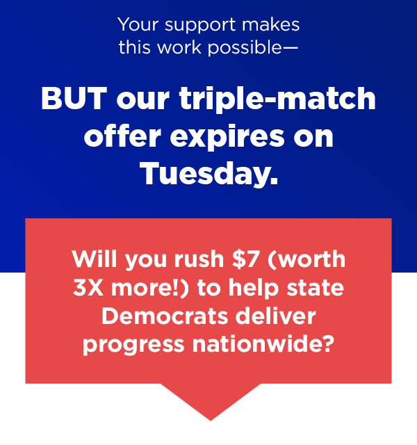 We're counting on you to commit to electing state Democrats today