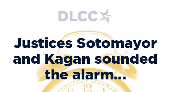  Justices Sotomayor and Kagan are sounding the alarm...