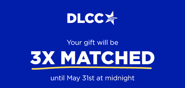 Your gift will be 3X MATCHED until May 31st at midnight