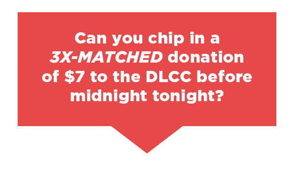 Can you chip in a THREE-TIMES MATCHED donation before midnight tonight?