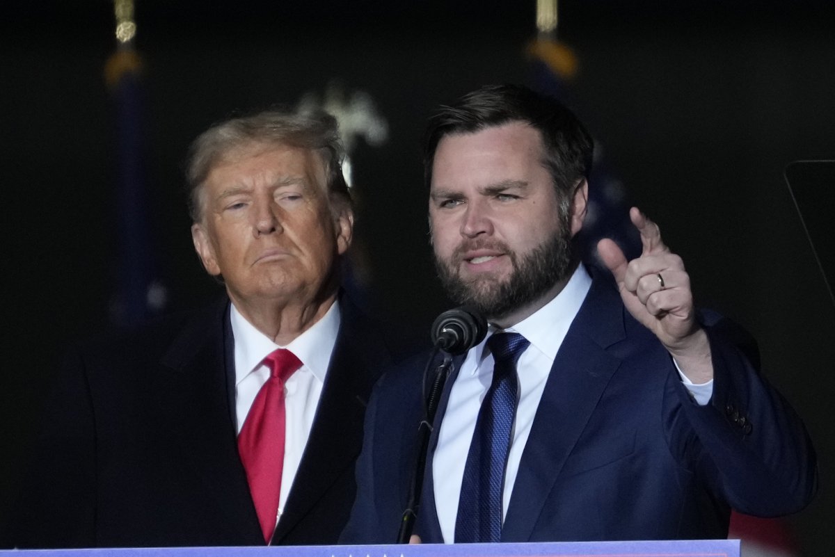 J.D. Vance and Donald Trump