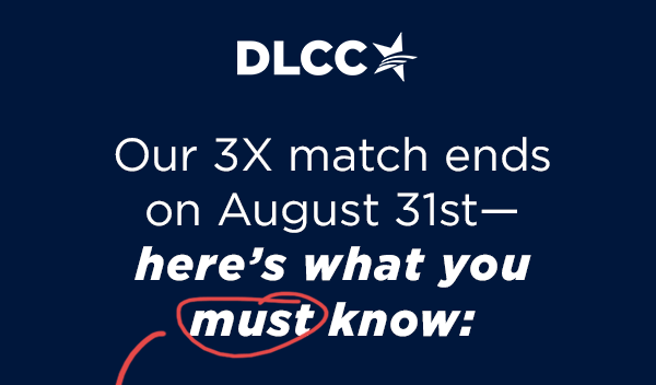 Our 3X match ends at midnight on August 31st, so here's what you must know…