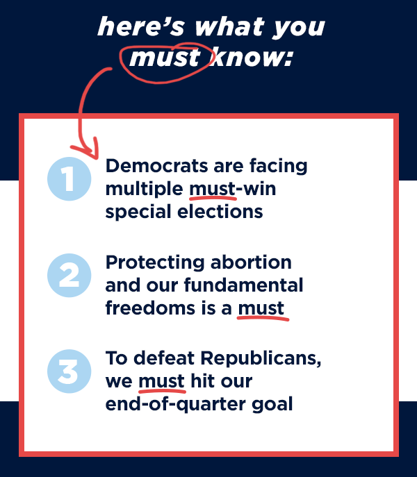 But the clock is ticking…and we need your help! But the clock is ticking…and we need your help!