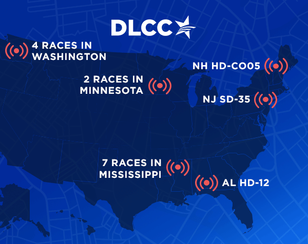 Map of special elections
