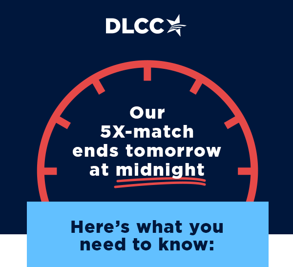 Our 5X match ends tomorrow at midnight, so here's what you need to know