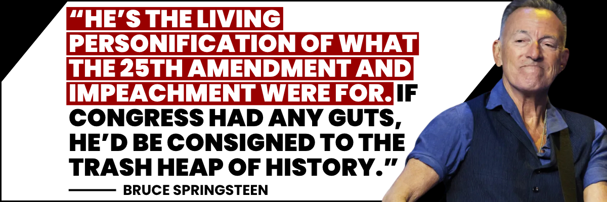 Bruce Springsteen Quote