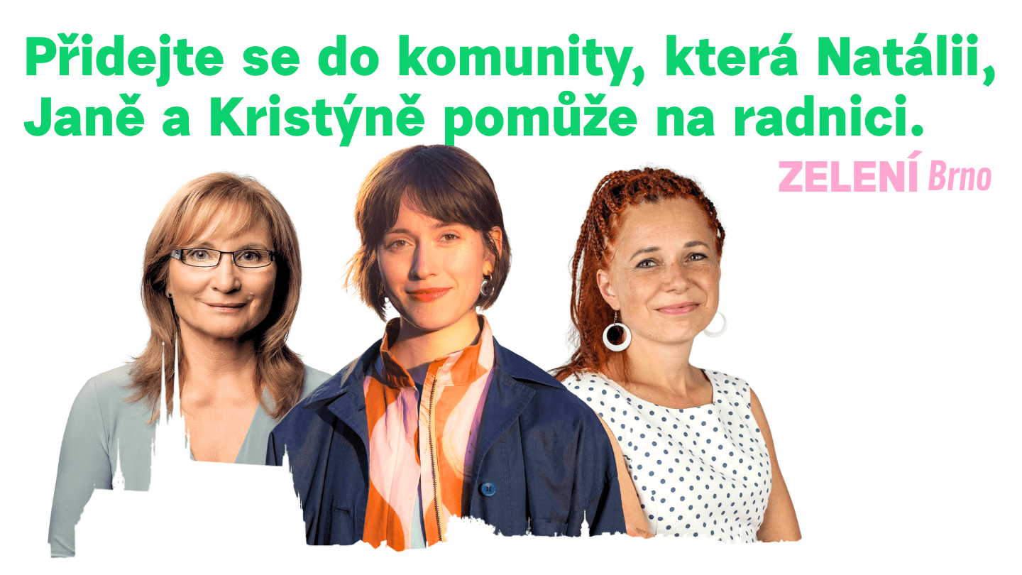 Zelení Brno - signup form